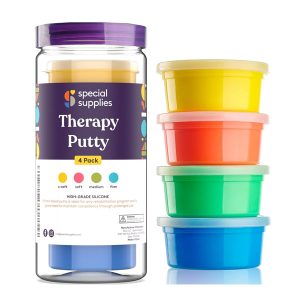 Therapy Putty - Masa sensorial colores primarios Pack 4
