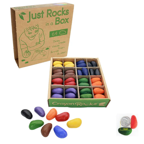 Crayon Rocks caja 64 crayones 8 colores